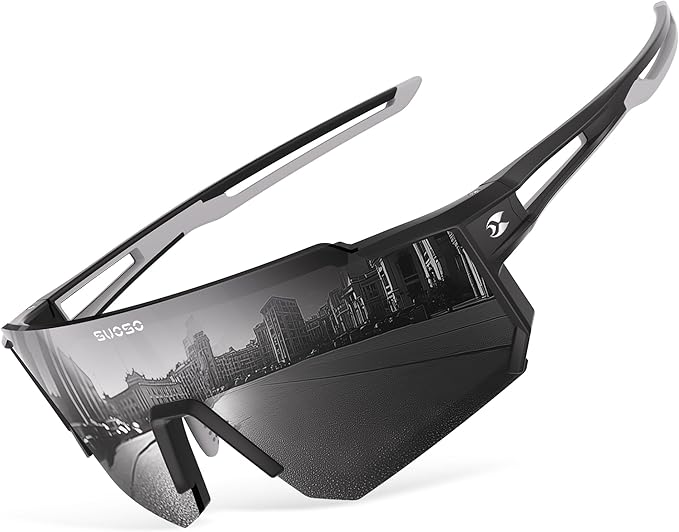 suoso Kids Polarized Sunglasses Youth Lightweight Sun glasses UV Protection Sports Sunglasses for 3-12 Boys Girls Baseball