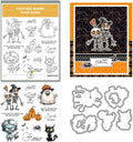 Halloween Clear Silicone stampReusable Stamp by YIXUAN