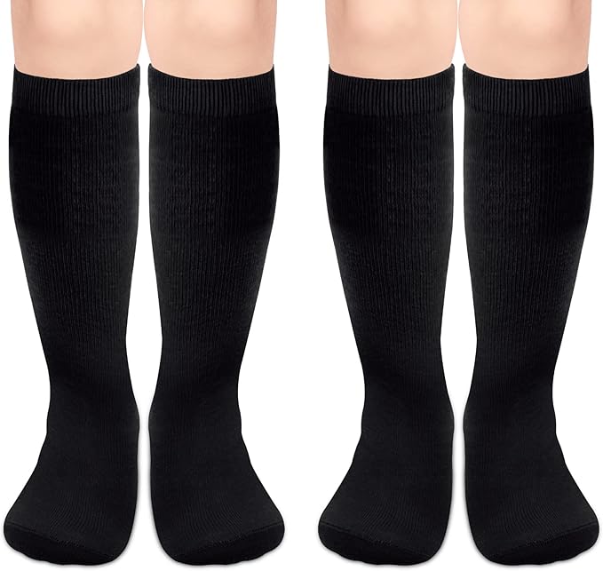 qikqik Toddler Soccer Socks Kids Soccer Socks Boys Baseball Sock Youth Football Sock Girls Softball Accessories Team Sports