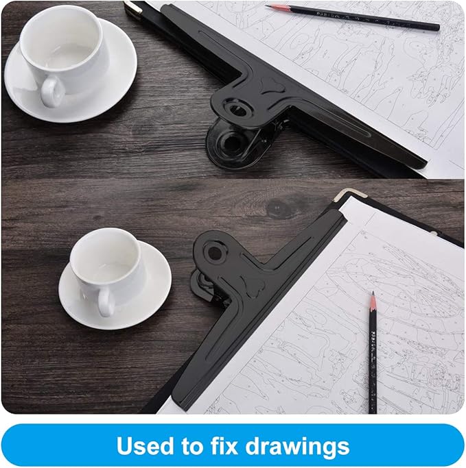 Coideal Extra Large Bulldog Clips Black - Image 4