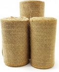 3-Pack Burlap Fabric Ribbon Natural Roll DIY Tree Protector Wrap Plant Bandage by AAYU