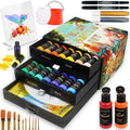 Colorful Kids Acrylic Glass Paint Exquisite Art Kit, Stained Glass Kit by colorful