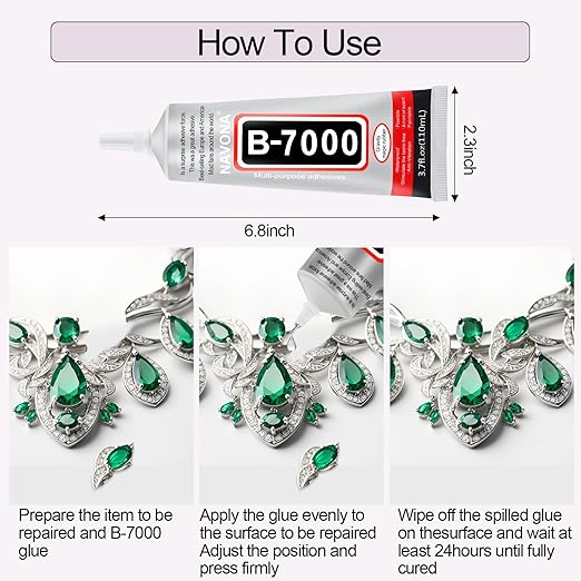 3 PCS 110ml B7000 Glue Clear - Image 4