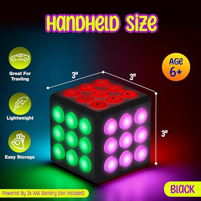 Electronic Brain & Memory Game Cube - Image 6