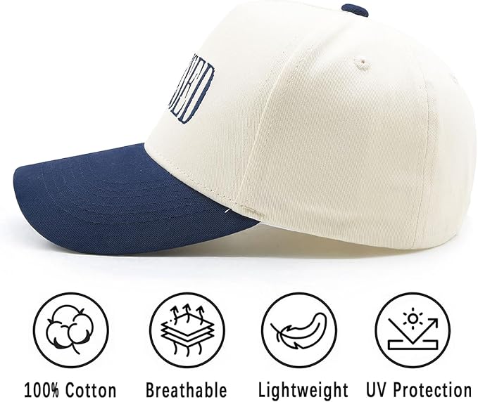 Blessed Trucker Hat, Vintage Embroidered Christian Baseball Caps for Men & Women, Trendy Religious/Birthday Gifts