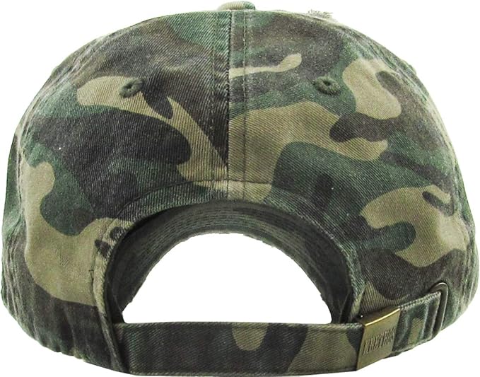 KBETHOS Flag USA America Military Thin Blue Line Thin Red Line Vintage Distressed Baseball Cap Dad Hat Unisex Adjustable…