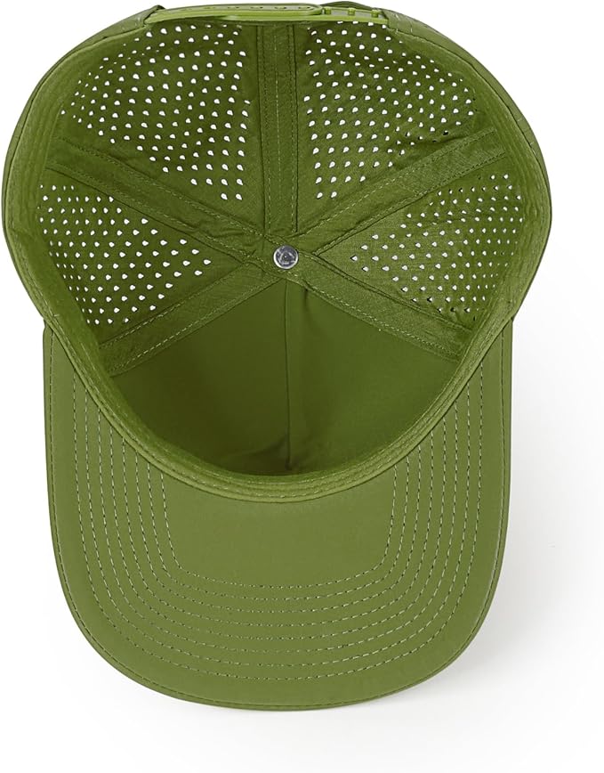 HH HOFNEN Quick Dry Baseball Cap Mesh Snapback Hat Sun and Rain Protection Golf Ball Cap for Men Women