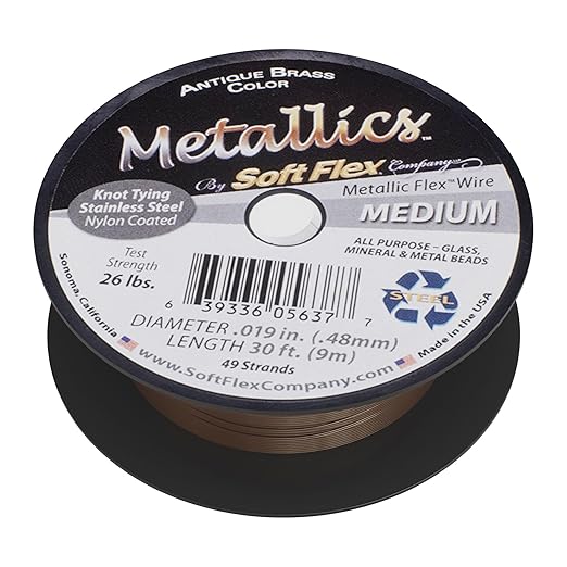 Soft Flex 49 Strand Beading Wire by SoftFlex