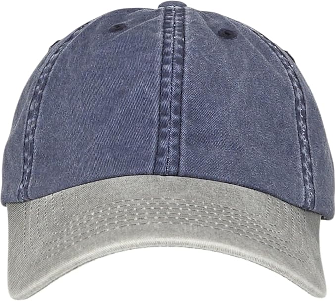 Classic Dad Hat Cotton, Low-Profile Plain Baseball Cap, Adjustable, Breathable and Packable