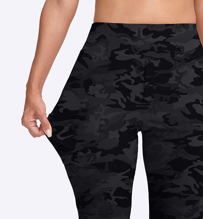 YYV Women's Golf Pants Stretch Work Ankle Pants High Waist Dress Pants with Pockets for Yoga Business Travel Casual