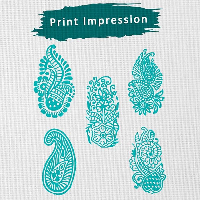 Wooden Stamp Block, Printing Stamp Design Set | Block - Image 3