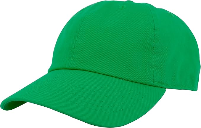 Gelante Baseball Cap Dad Hat 100% Cotton Polo Style Plain Blank Adjustable Size.