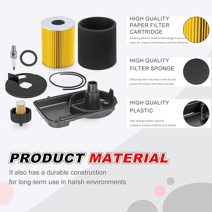 Air Filter Cover Cap Oil Filter w/Seal for Yamaha Golf Cart G2 G5 G8 G9 G11 1985-1995