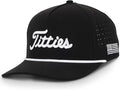 Curves & Clubs Titties Golf Hat - Funny Golf Hat, Titties Hat - Funny American Hat - One-Size-Fits-All - Men's Gifts