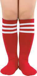 American Trends Kids Toddler Soccer Socks Youth Baseball Softball Football Socks Knee High Accessories for Girls