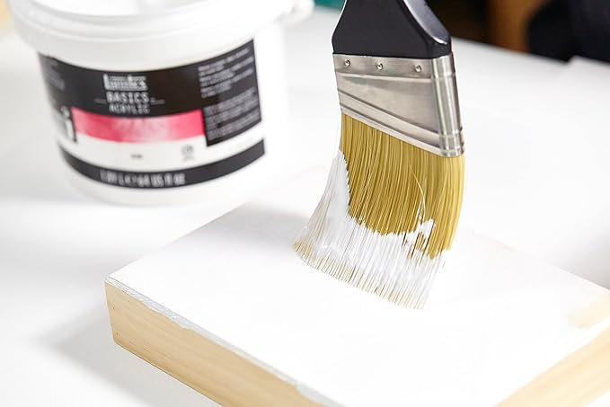 Liquitex BASICS Gesso Surface Prep Medium, 250ml Tube - Image 4