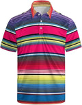 Mens Golf Shirts Golf Polo Shirts for Men Short Sleeve Polo Shirts Golf Gifts