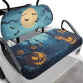 Yewatlles Vintage Eagle Glacier Two Piece Golf Cart Seat Towel Cover with Holes Outdoor Sports Club Car Seat Blanket Protector Portable Car Protective Accessories
