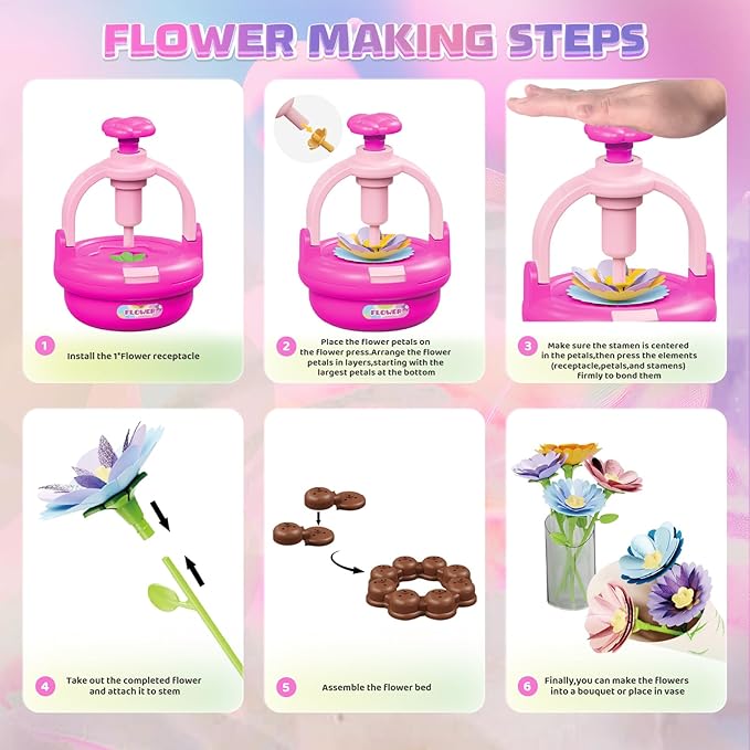 Plunack Flower Bouquet Craft Kits - Image 5