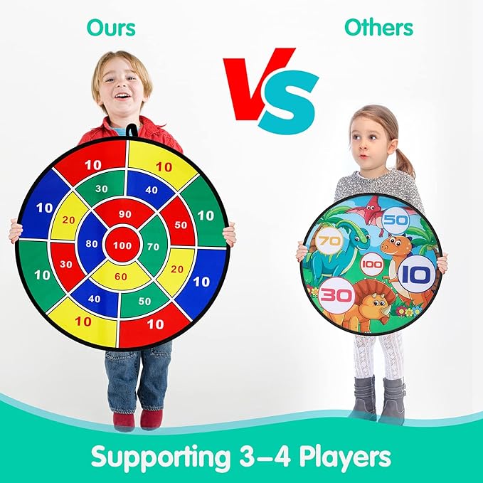 Kids Dart Board Game Set-29 inchs, Board Games - Image 2
