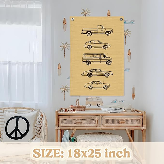 Boy Room Decor, Cars Room Decor - Image 2