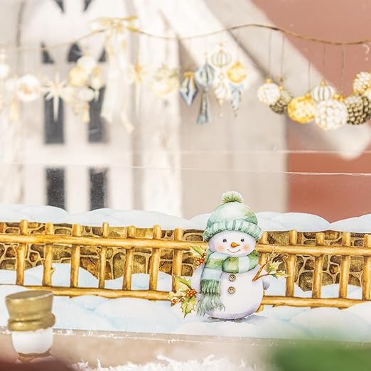 6 Rolls Winter PET Washi Tape, Nature Landscape Tape Stickers - Image 4