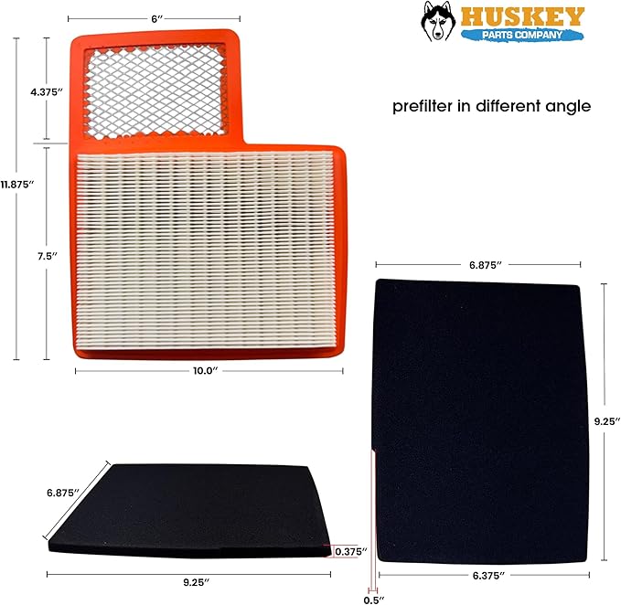 Huskey Golf Cart Tune Up Kit Compatible with Yamaha Drive2 / DR2A (2017-Up), 4 Cycle Gas, QuieTech EFI (Fuel Injected)