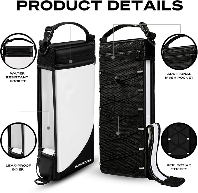 Golf Cooler Bag - 6 Can Insulated Beer Sleeve Soft Cooler,Golf Cart Accessories,Golf Club Bag Accessories