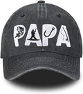 Embroidered Baseball Cap for Women Men Vintage Adjustable Washed Distressed Denim Baseball Hat
