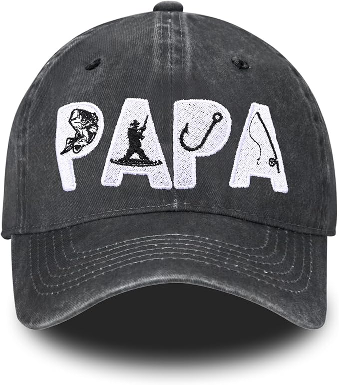 Embroidered Baseball Cap for Women Men Vintage Adjustable Washed Distressed Denim Baseball Hat