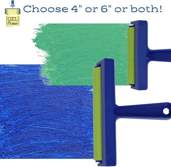 Gel Press Rubber Brayer - Image 3