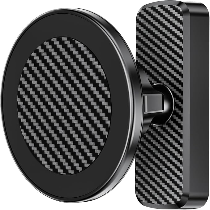 Magnetic Golf Cart Phone Holder for MagSafe iPhone 12-17 – Top Golf Gifts for Men Women Dad, 2026 Essential Golf Cart Accessories Fits EZGO, Club Car, Yamaha