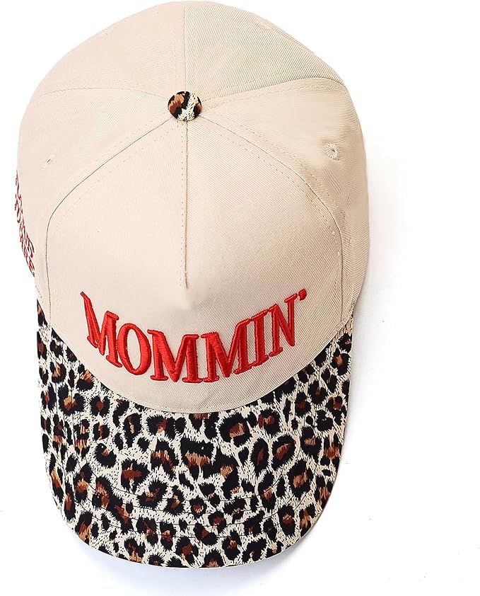 Mommin Trucker Hat, Mothers Day Mom Gifts for Women Baseball Baps Two-Tone Embroidery Mama Hats for Casual Wear
