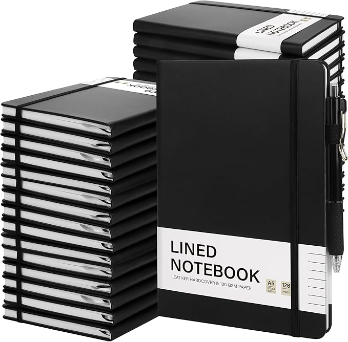 Aodaer 30 Set Lined Notebook Journals by Aodaer