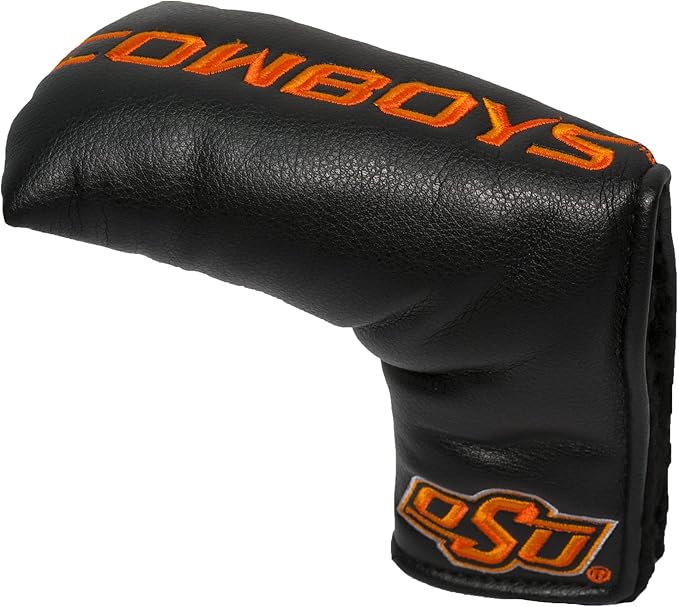 Team Golf NCAA Golf Club Vintage Blade Putter Headcover, Form Fitting Design, Fits Scotty Cameron, Taylormade, Odyssey, Titleist, Ping, Callaway