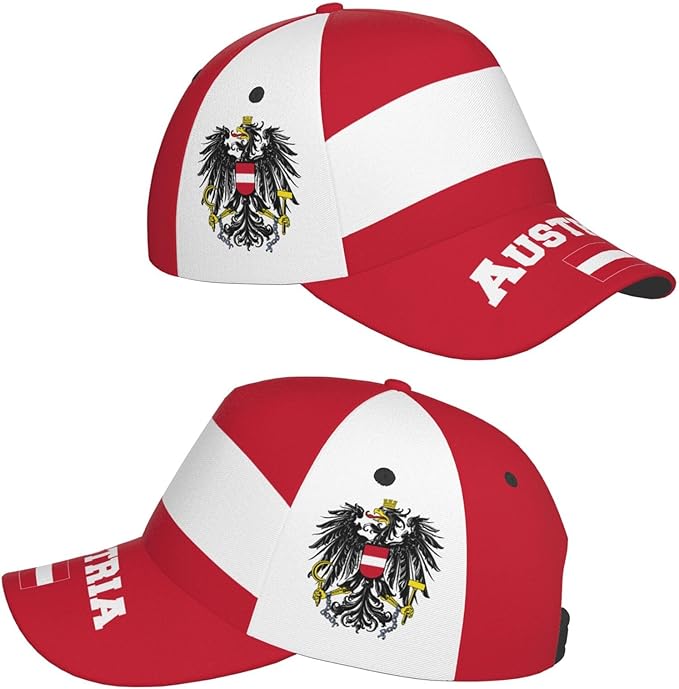 National Flags Baseball Cap for Men Women, Fashion Adjustable Sun Protection Visor Caps Trucker Hat Patriotic Caps