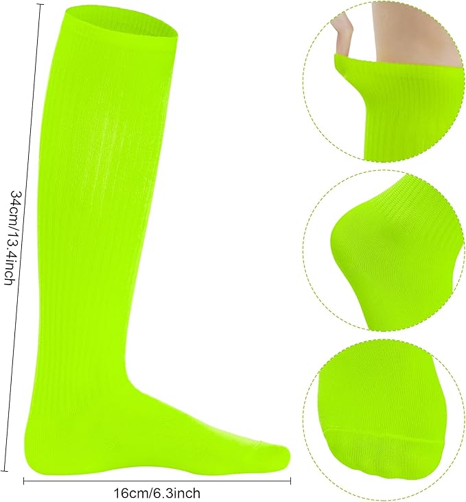 Dxhycc Youth Baseball Socks and Belt Combo Set Softball Baseball Socks and Elastic Waist Belt for Youth Boys Girls