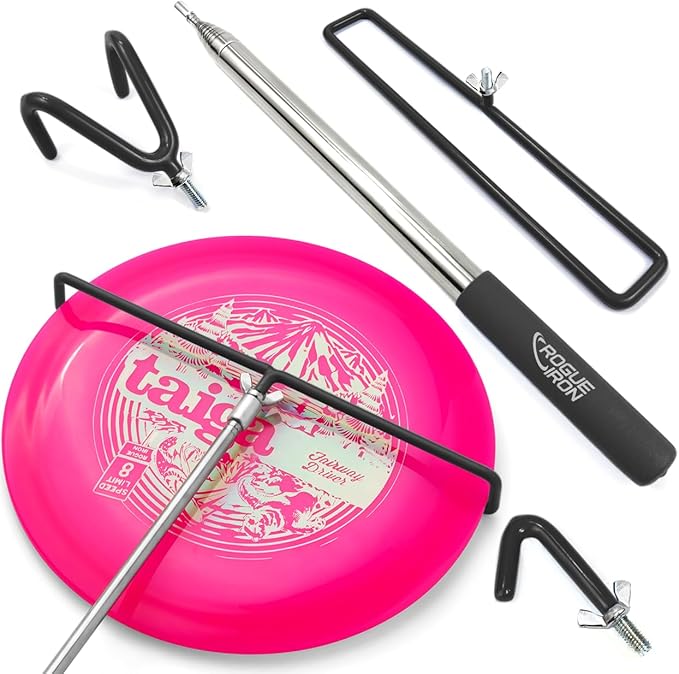 Disc Golf Retriever Pole Telescoping Disc Golf Accessories Grabber 16 inches to 16ft