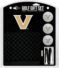 Team Golf NCAA Gift Set Embroidered Golf Towel, 3 Golf Balls, and 14 Golf Tees 2-3/4" Regulation, Tri-Fold Towel 16" x 22" & 100% Cotton