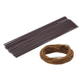 uxcell 100Pcs 2 Gauge Floral Wire, 11.81" Length Flower Stem Wires by uxcell