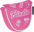 Craftsman Golf Lipstick Diamond Handbag Bow Pink 460 CC Golf Driver Headcover Mallet Blade Putter Covers Gift for Women