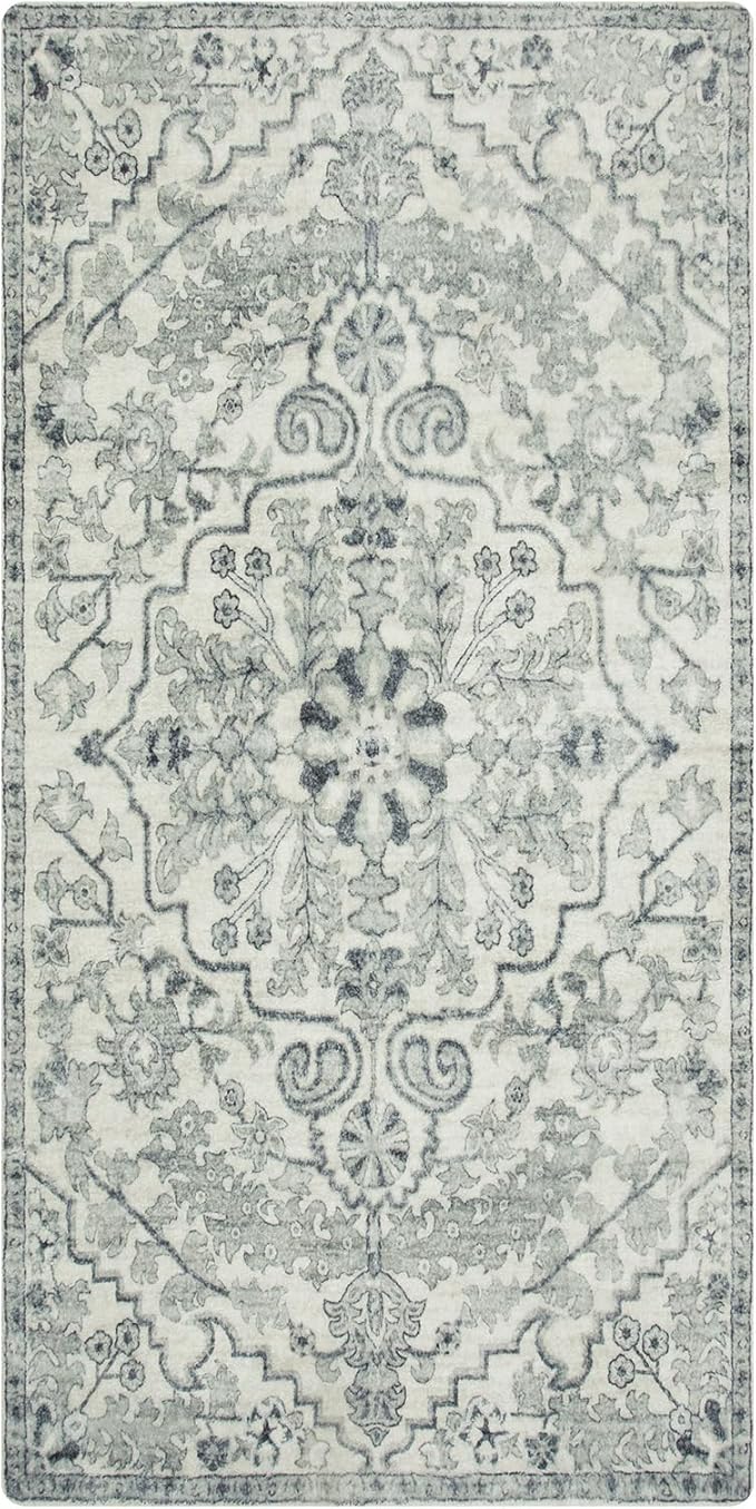 Lahome Bohemian Floral Medallion Runner Rug - Image 9
