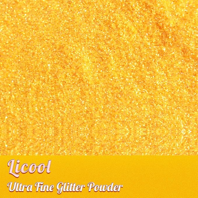 100g/3.5oz Pack Iridescent Rainbow Fine Glitter - Image 2