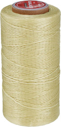 uxcell Flat Leather Sewing Waxed Thread, 270m / 295 Yards Polyester Wax String by uxcell