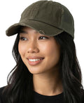 Funky Junque Trucker Hat for Women – Distressed Low Profile Western Camo Baseball Cap with Mesh, Trendy and Adjustable Fit
