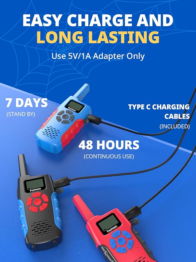 Walkie Talkies for Kids Rechargeable, Toys for Boys and Girls Ages 3-12 - Image 2