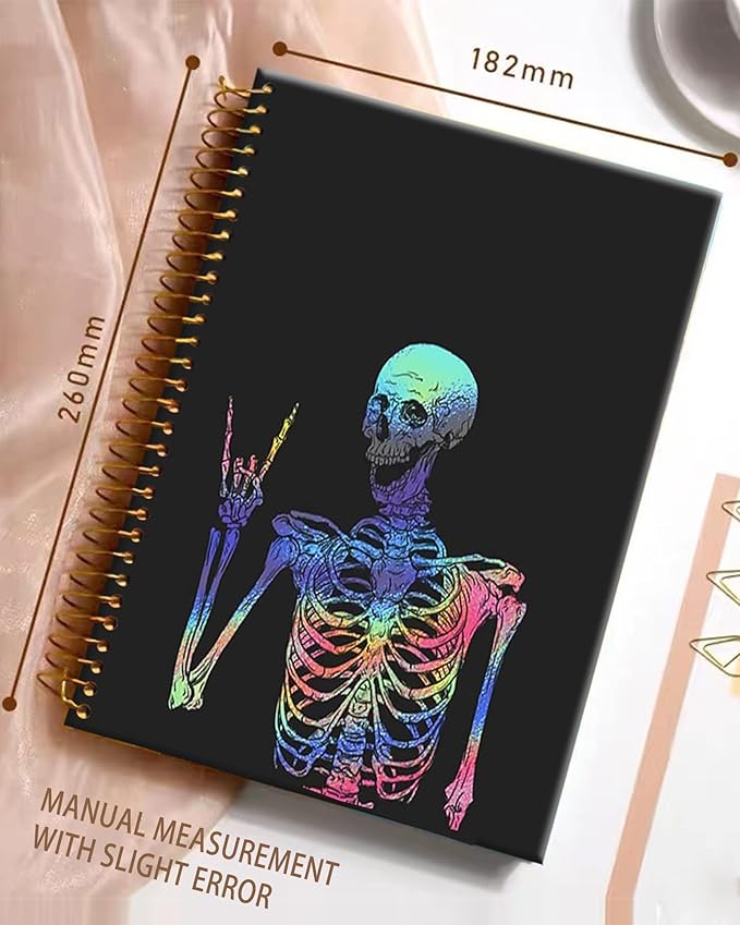 iampanda Spiral Journal Notebook, Funny Cool Strong TwinWire Binding - Image 2
