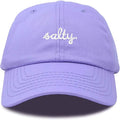 DALIX Salty Embroidered Cotton Beach Baseball Cap Adjustable Dad Hat Womens