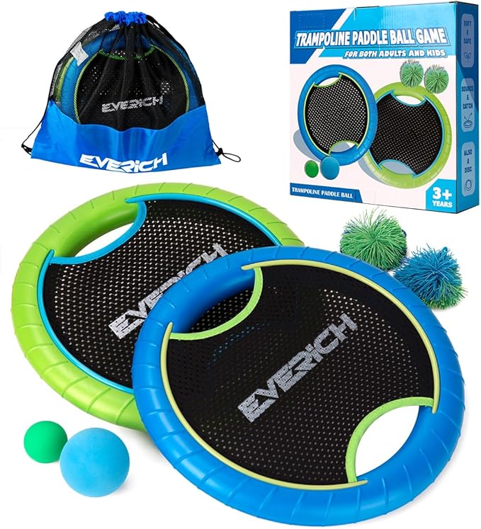EVERICH TOY Trampoline Paddle Ball Set by EVERICHTOY