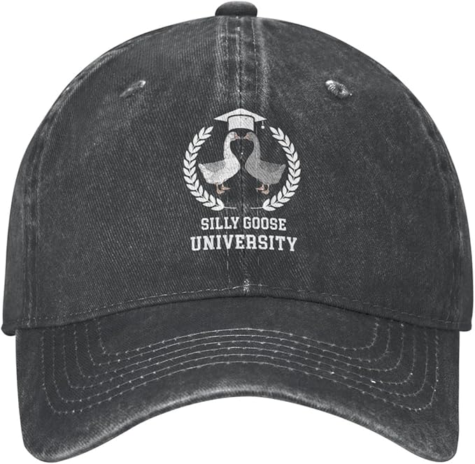 Funny Goose Hat Silly Goose On The Loose Hat Men Baseball Hats Funny Cap